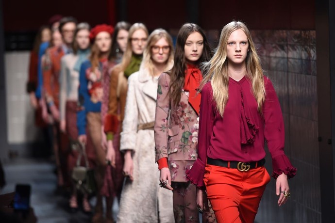 GUCCI. Неделя моды в Милане