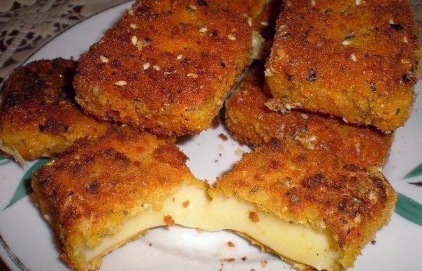 Жаренный сыр